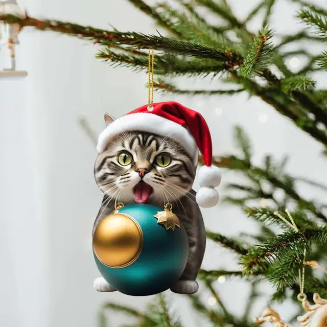 Cat Christmas Ornaments