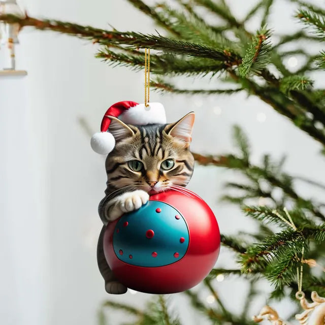 Cat Christmas Ornaments