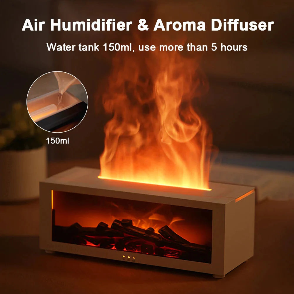 Flame Aromatherapy Oil Diffuser