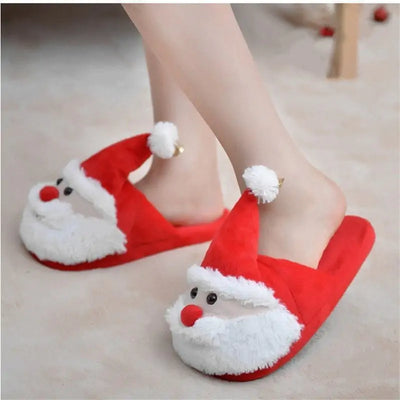 Santa Claus Themed Slippers