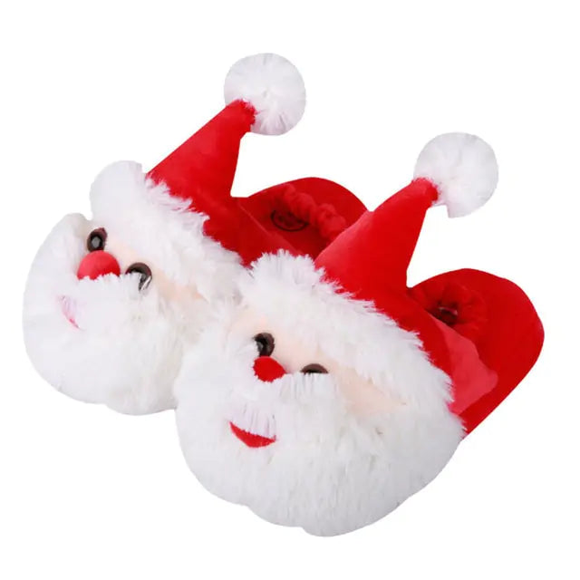 Santa Claus Themed Slippers