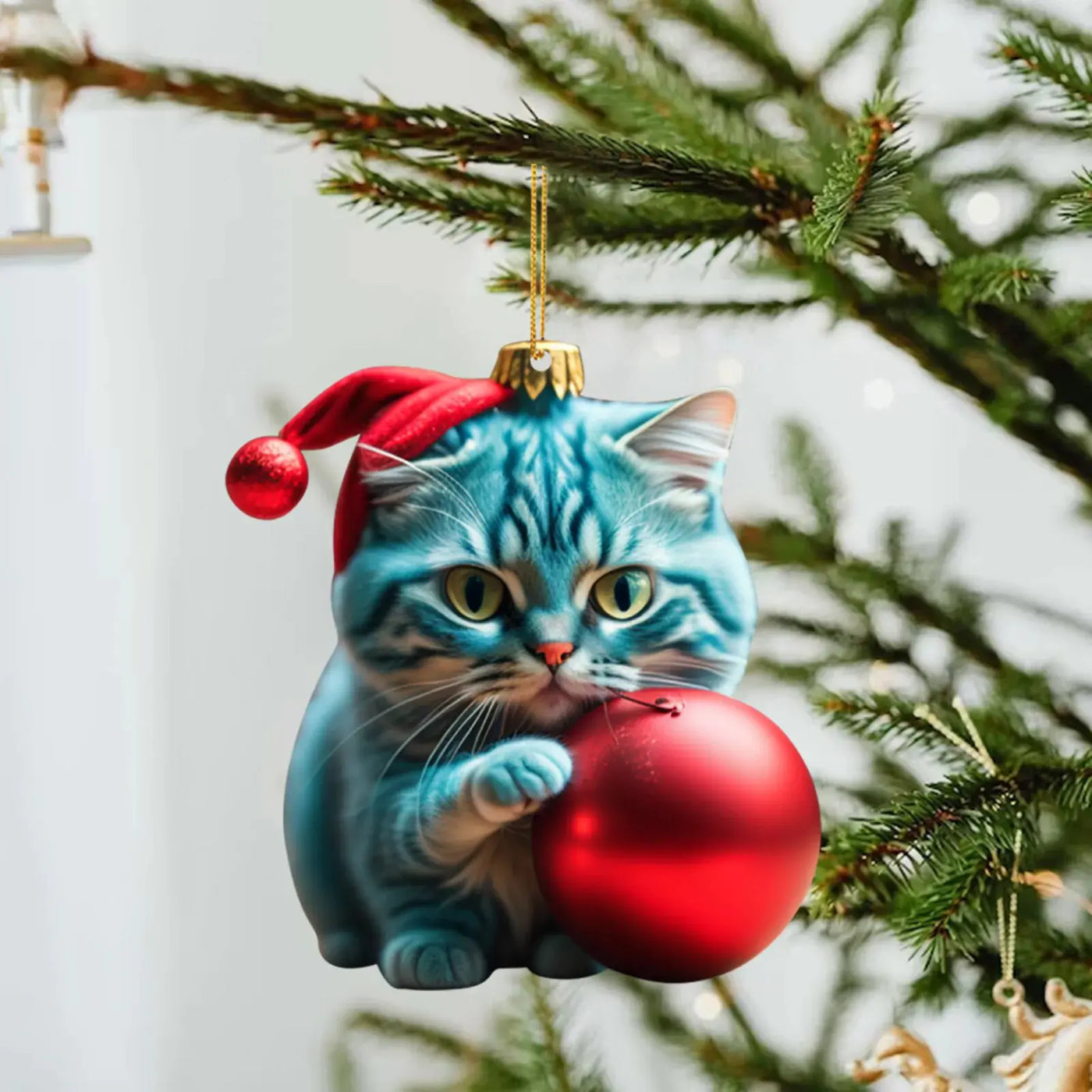 Cat Christmas Ornaments