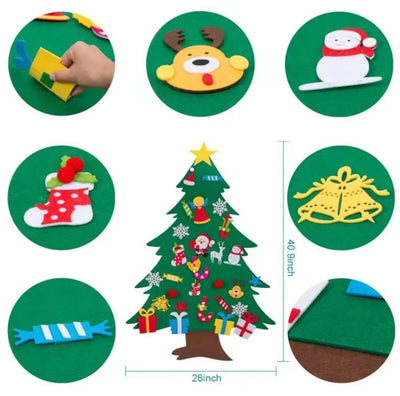 DIY Felt Christmas Tree For Kids  2024