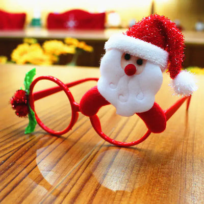 Festive Santa Glasses for Christmas