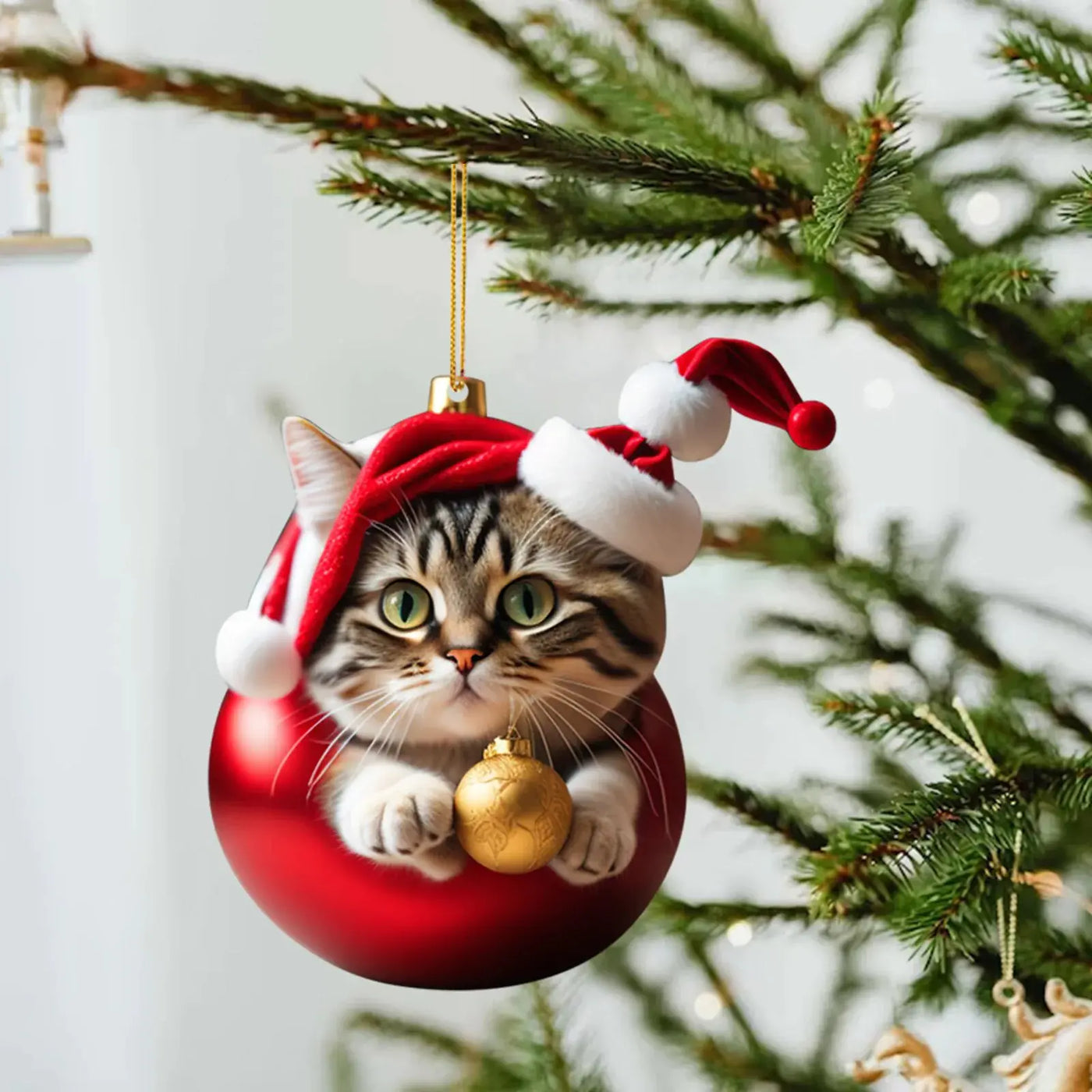 Cat Christmas Ornaments