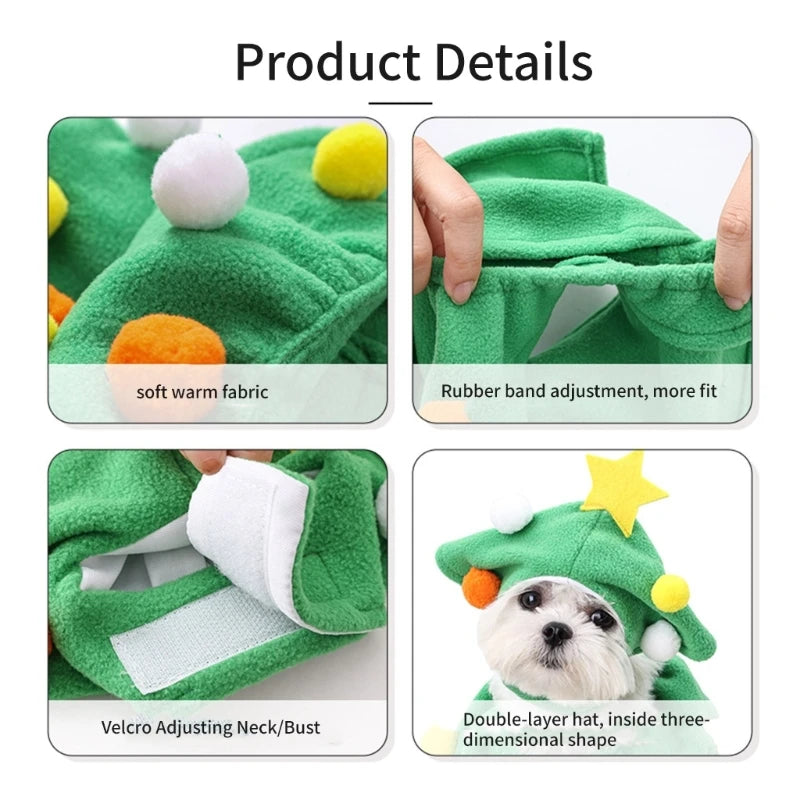 Christmas Pet Costume For Cat & Dogs