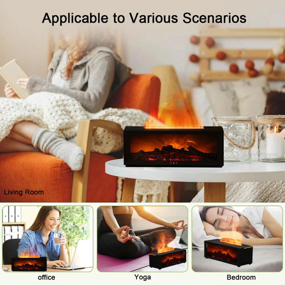 Flame Aromatherapy Oil Diffuser