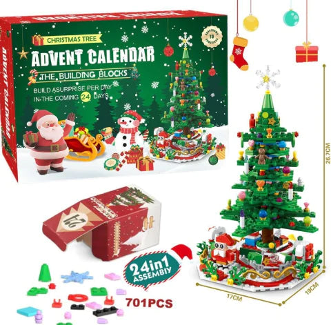 Holiday Countdown Brick Kit for Kids