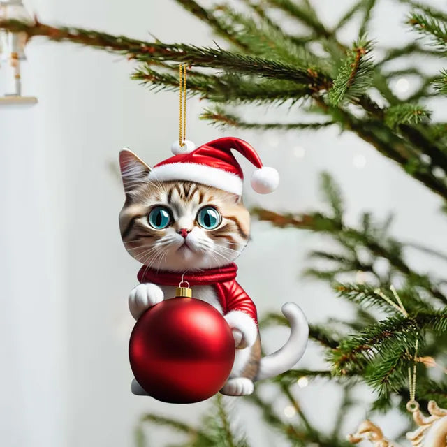 Cat Christmas Ornaments